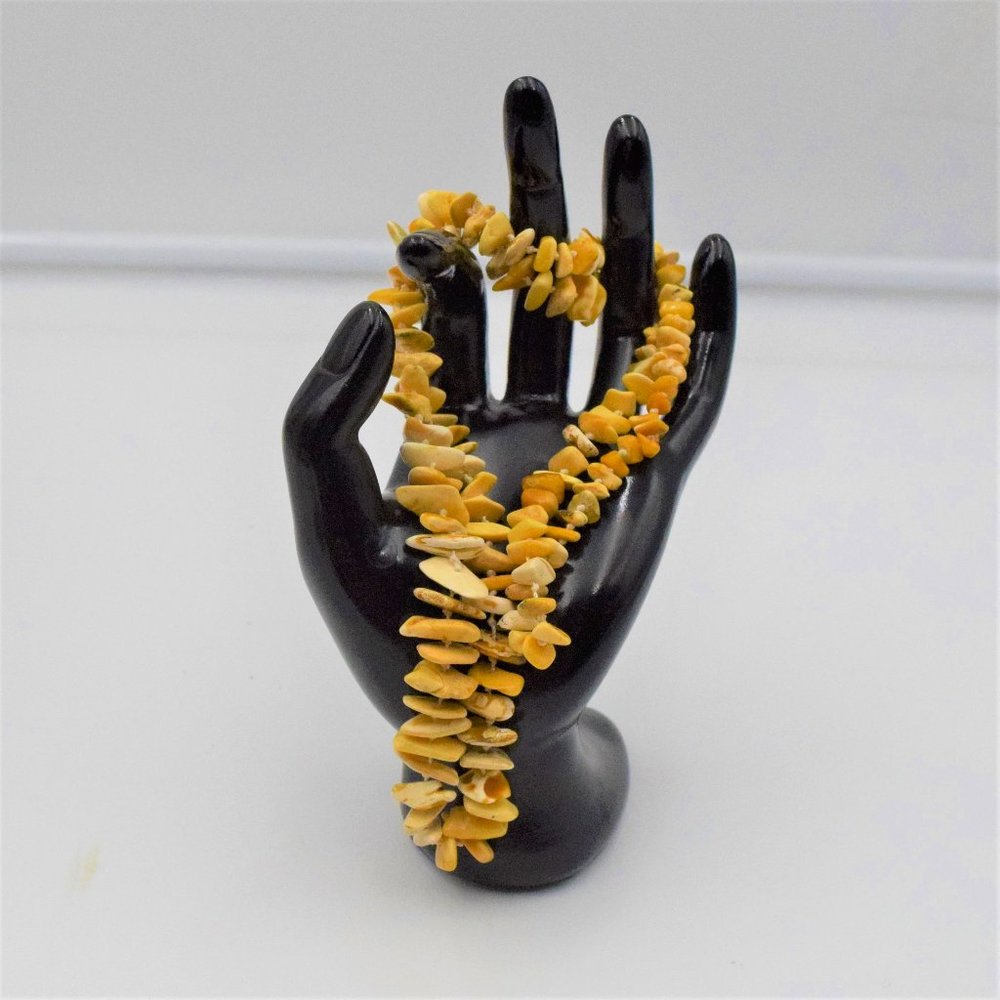 Butterscotch Amber Chip Necklace